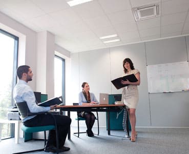 Luftkonditionering på kontor Luftkonditionering på kontor ger gladare medarbetare