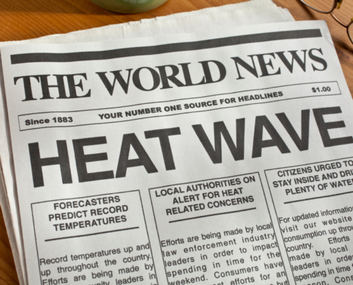 Rekordvärme i sommar